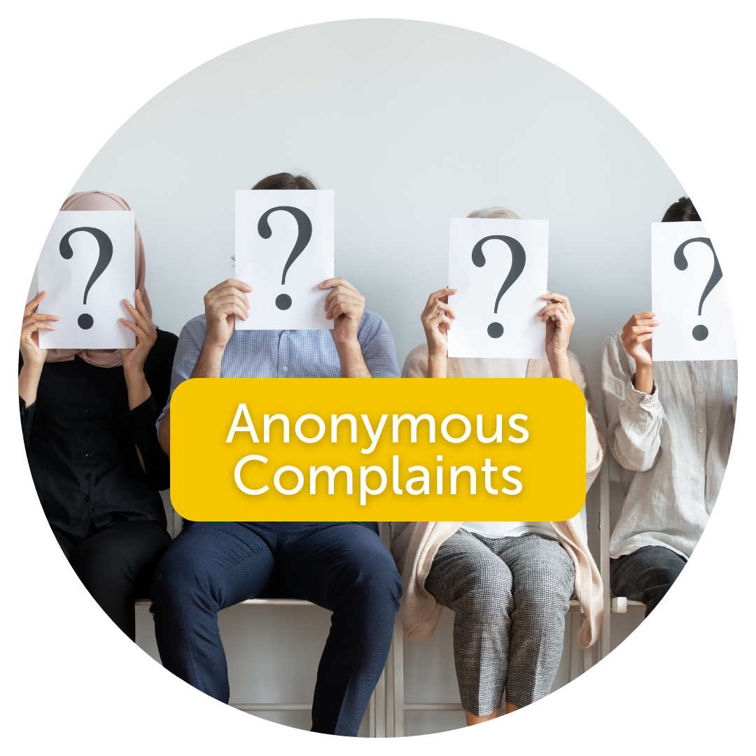 Anonymous Complaints