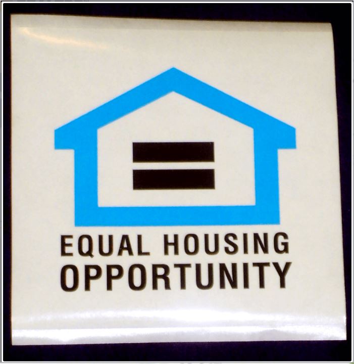 Equal Housing Opportunity Sticker Large